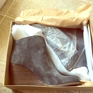 Lucky Brand wedge booties